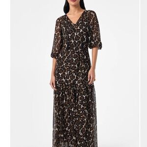 Trina Turk Shalina Animal Print Maxi Dress